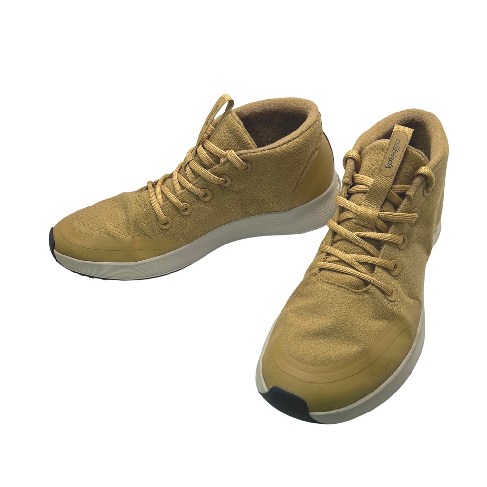Allbirds Merino Wool Runner-up Mizzle Men 13.5 Tan Water Repellent Mid Top Gorp